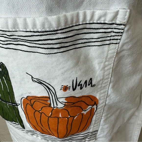 Vera Neumann x Bardwil Linens Cotton Vegetable Full Apron - Picture 5 of 11